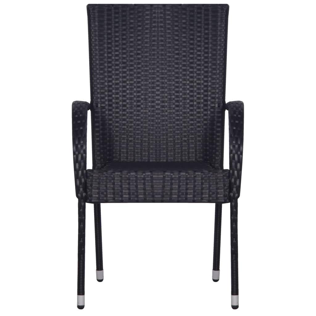 VidaXL Gartenstuhl poly-rattan