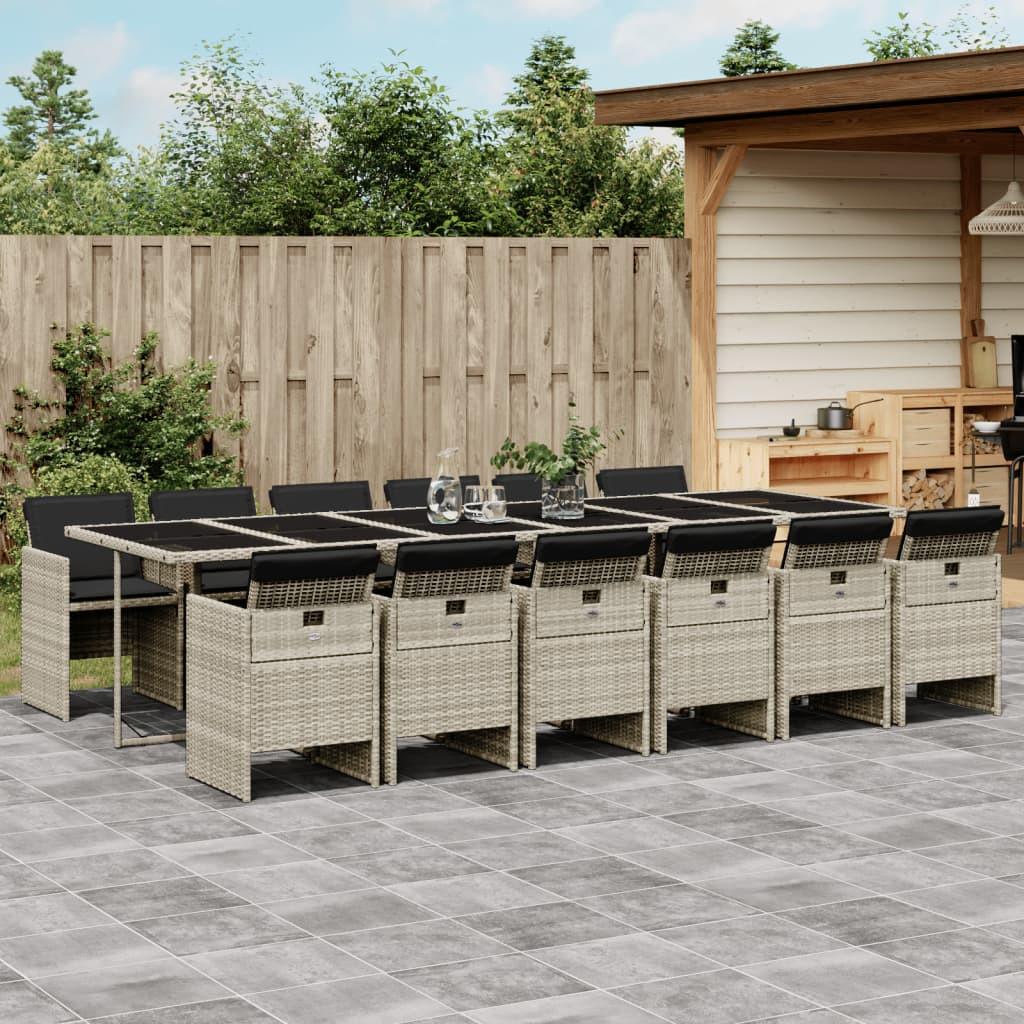 VidaXL Garten essgruppe poly-rattan
