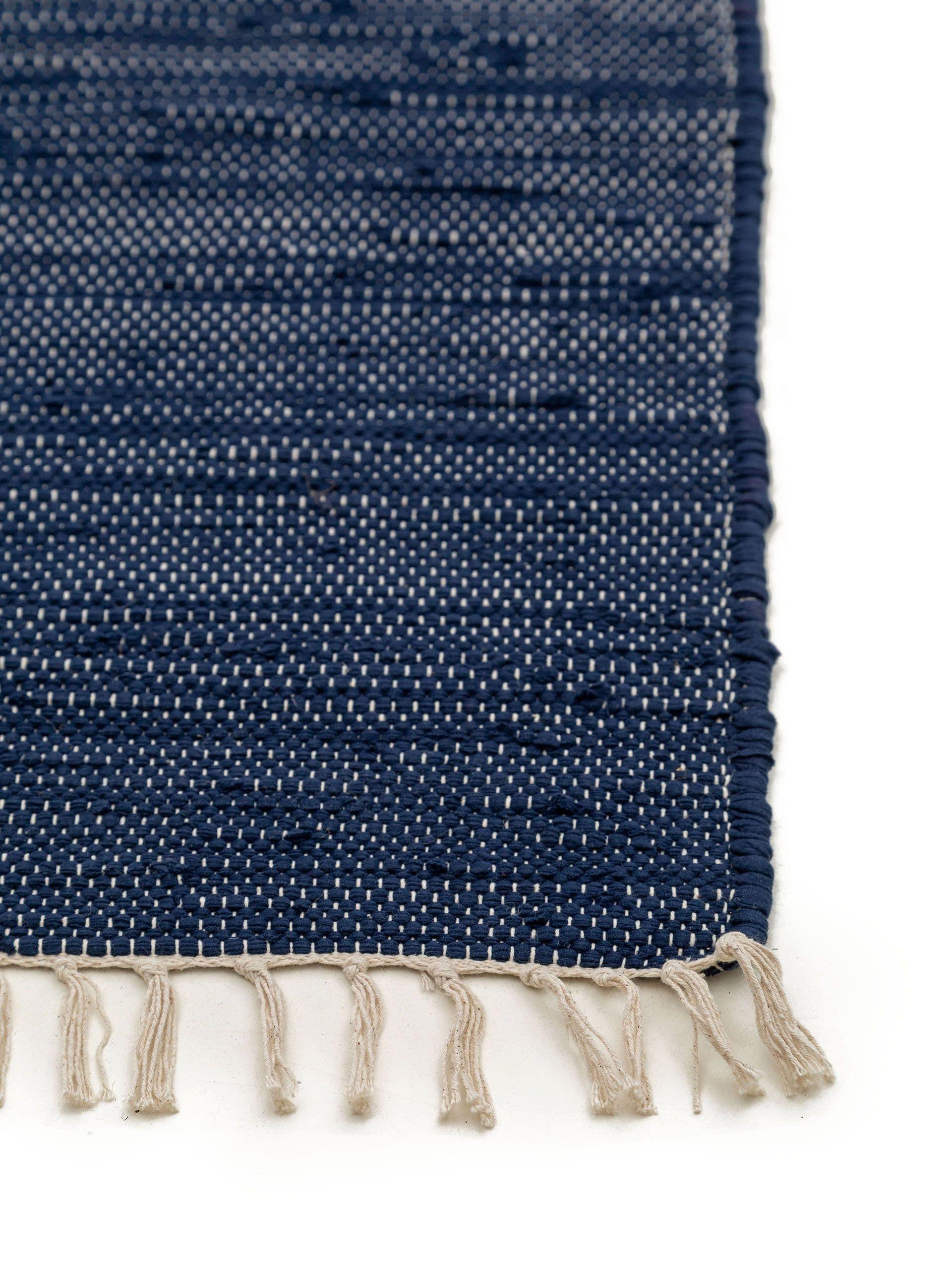 Benuta Teppich aus recyceltem Material Tom Dunkel