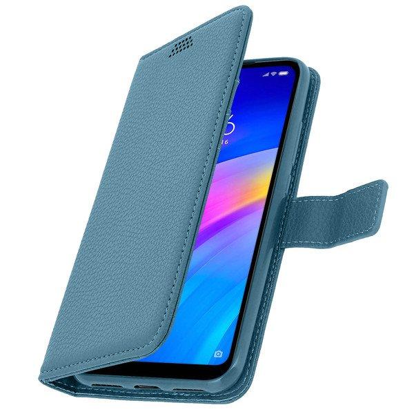 Avizar Flip Bookcover Xiaomi Redmi 7 Blau