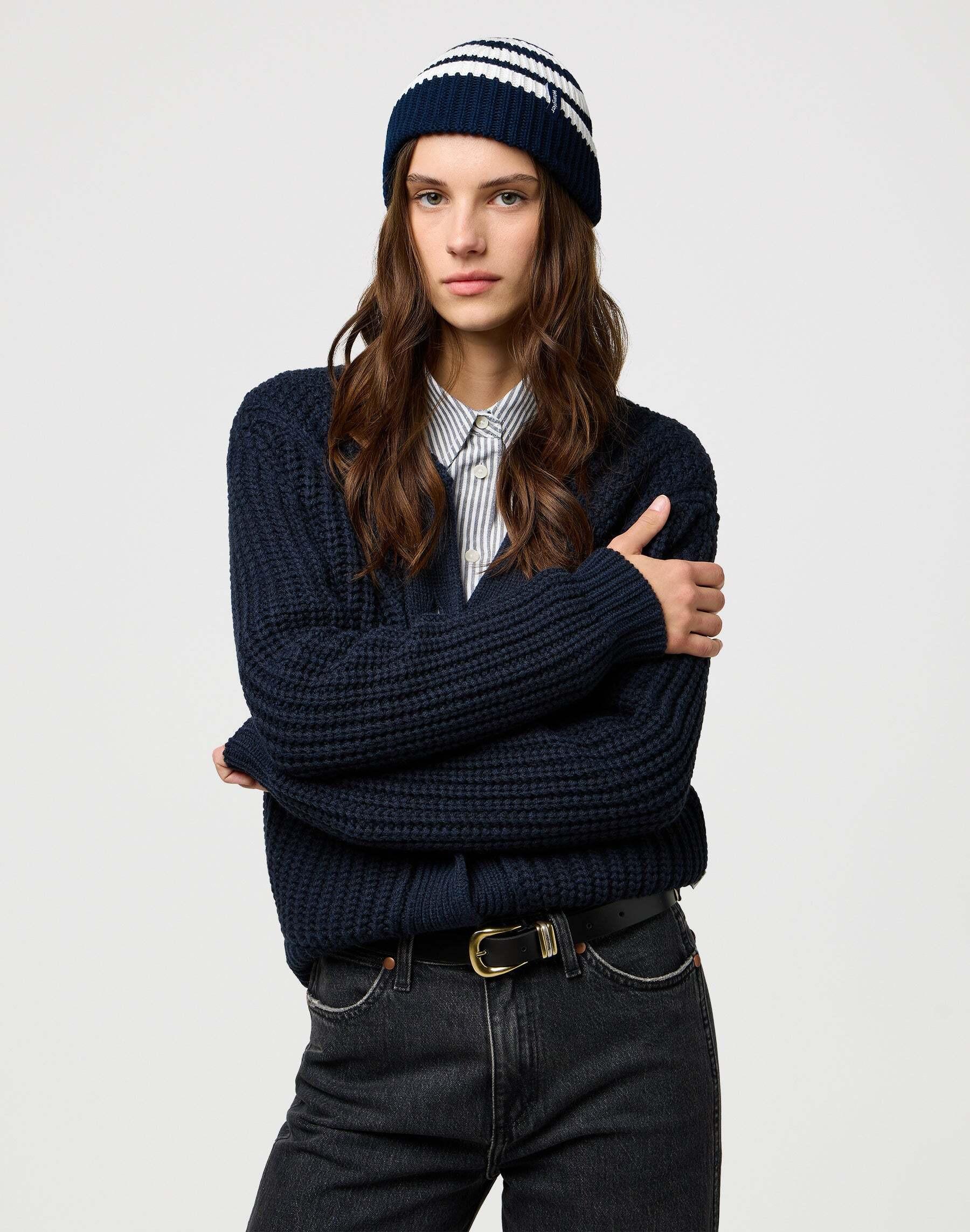 Wrangler Mütze Striped Beanie