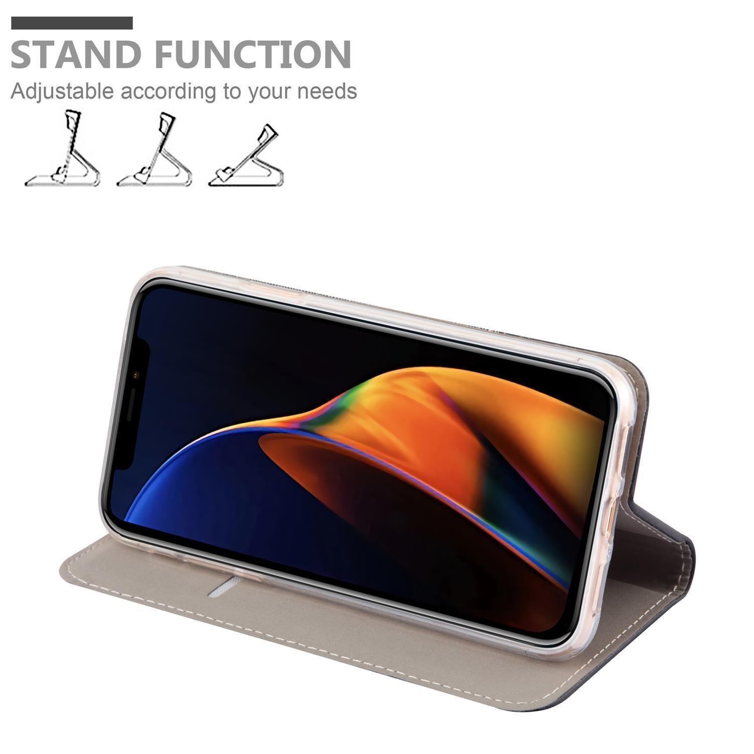 Cadorabo Hülle für Apple iPhone 13 PRO MAX Magnetverschluss, Kartenfach