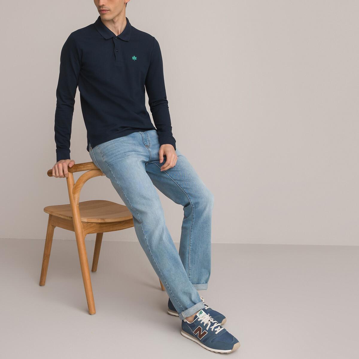 La Redoute Collections Langärmeliges Poloshirt