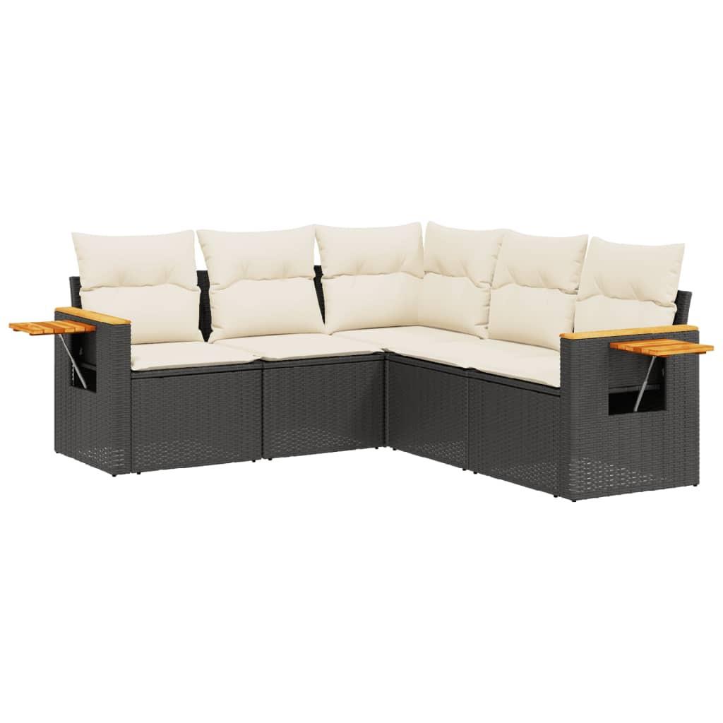VidaXL Garten sofagarnitur poly-rattan