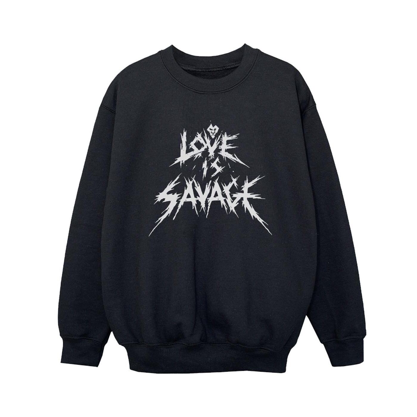 Disney Love Is Savage Sweatshirt