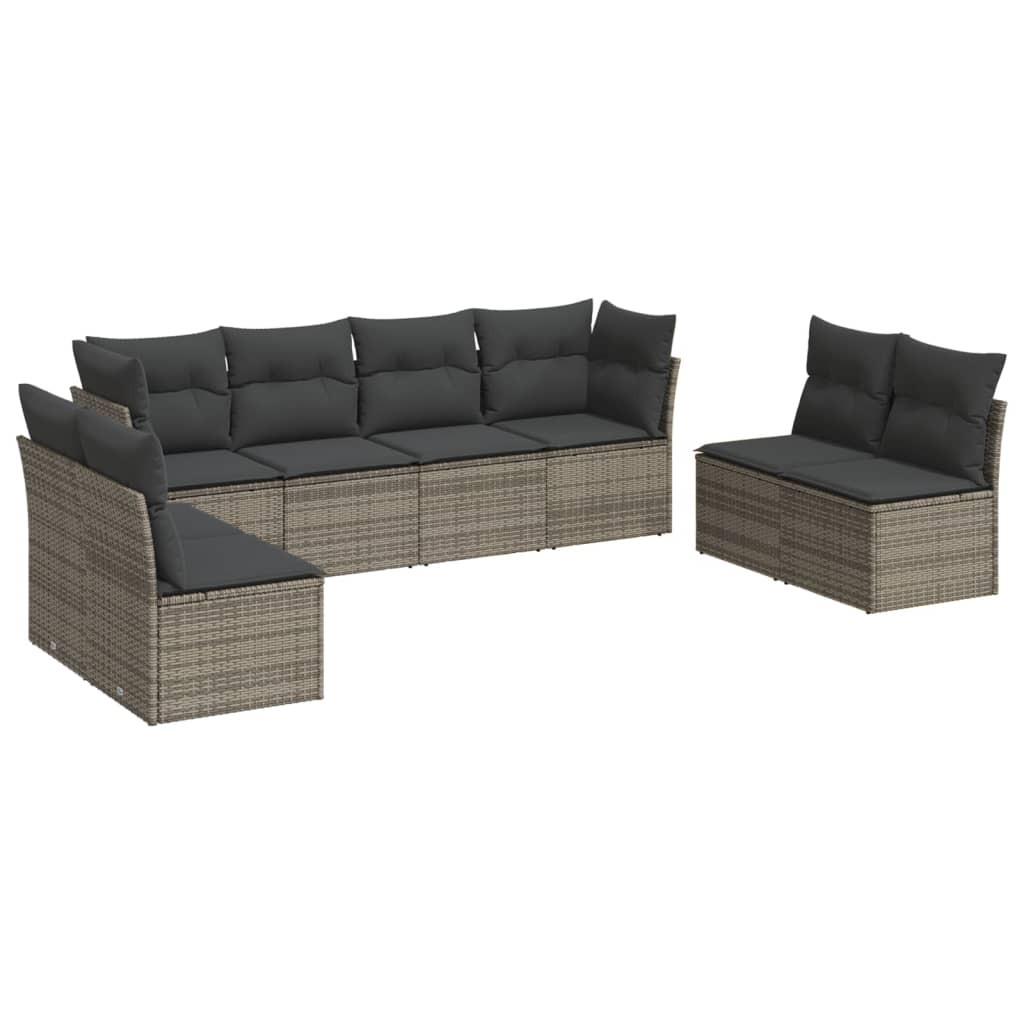 VidaXL Garten sofagarnitur poly-rattan