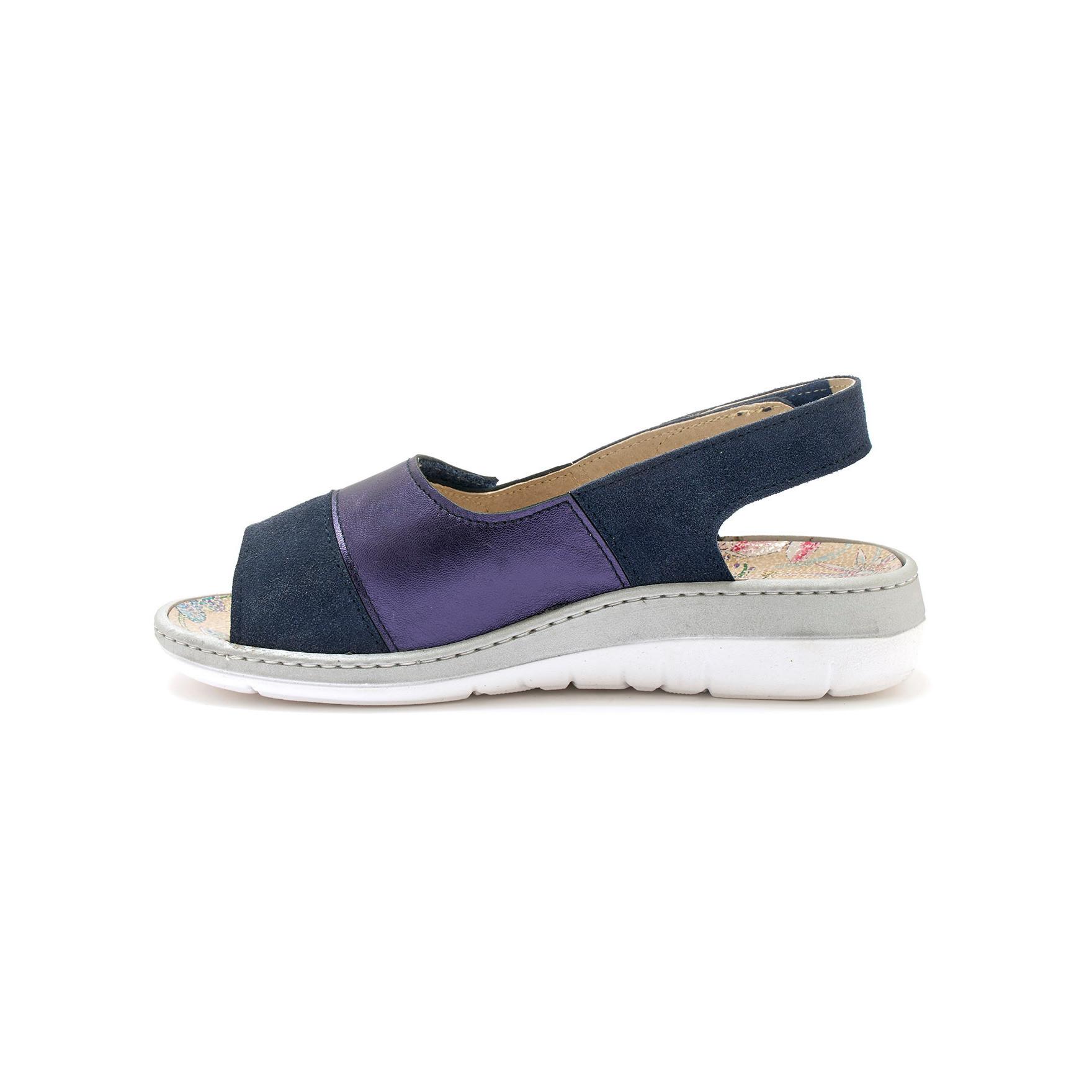 Pédiconfort Klettverschluss-Sandalen Frau