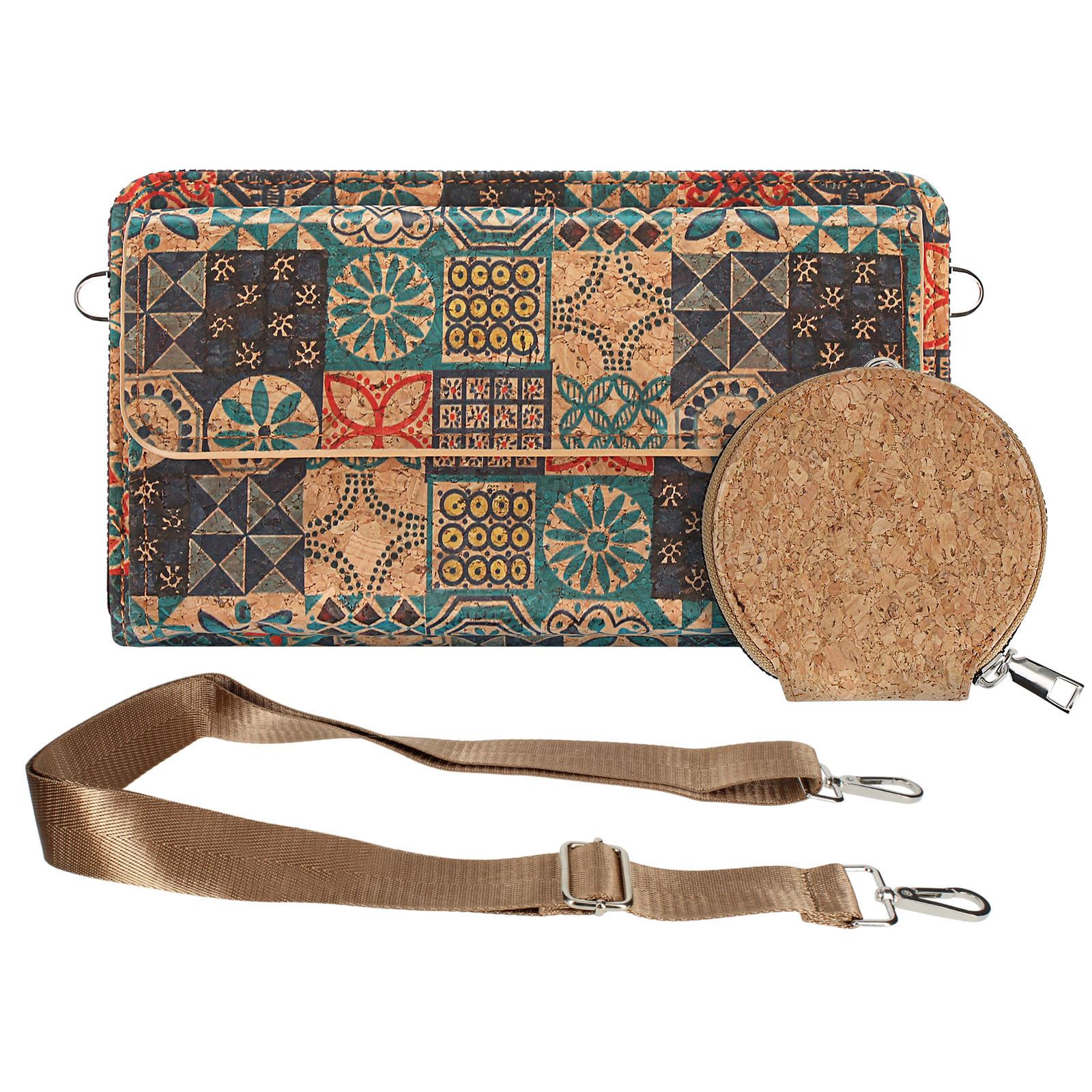 Avizar CorkMosaic Handytasche aus Korkstoff