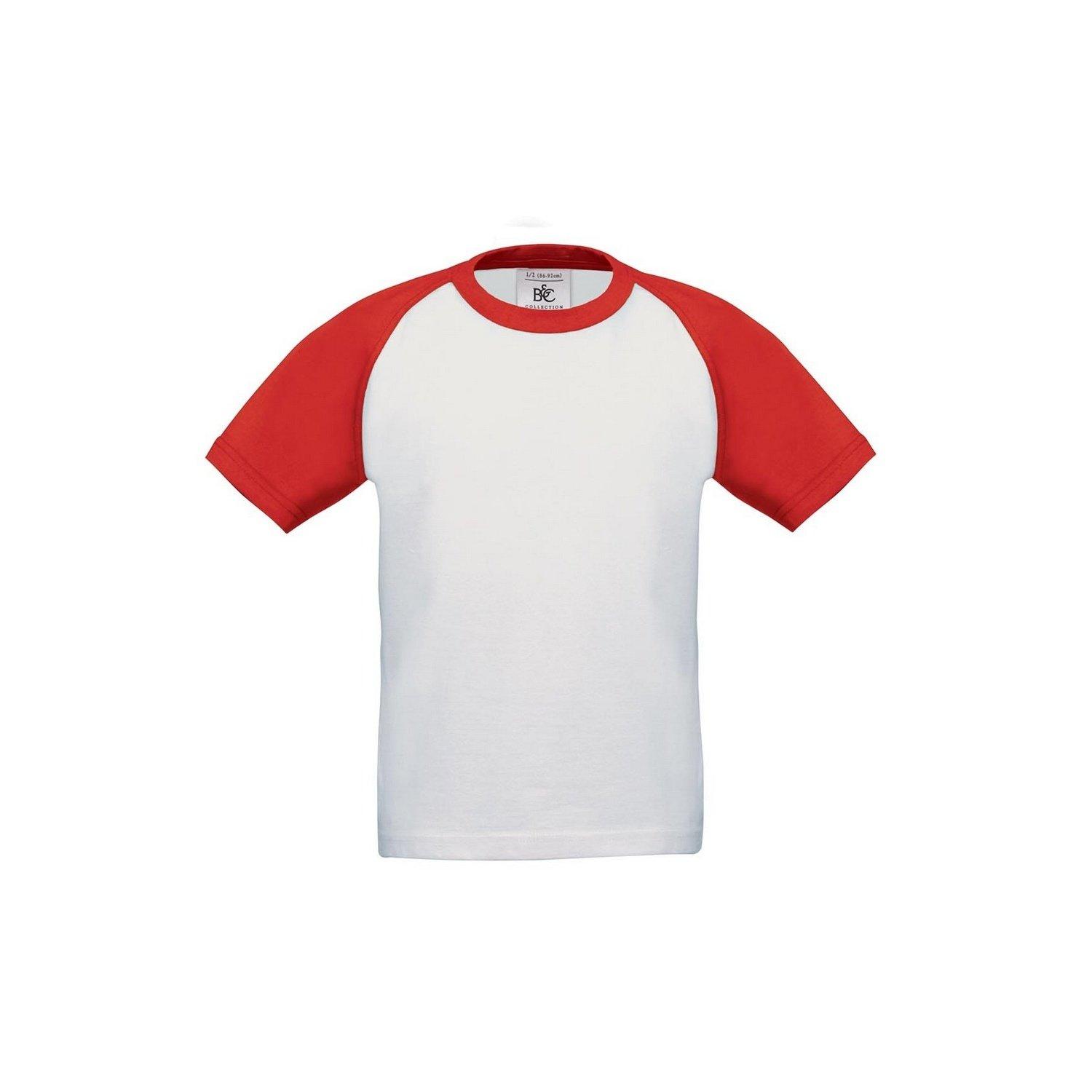 B and C B&C Baseball TShirt Kurzarm