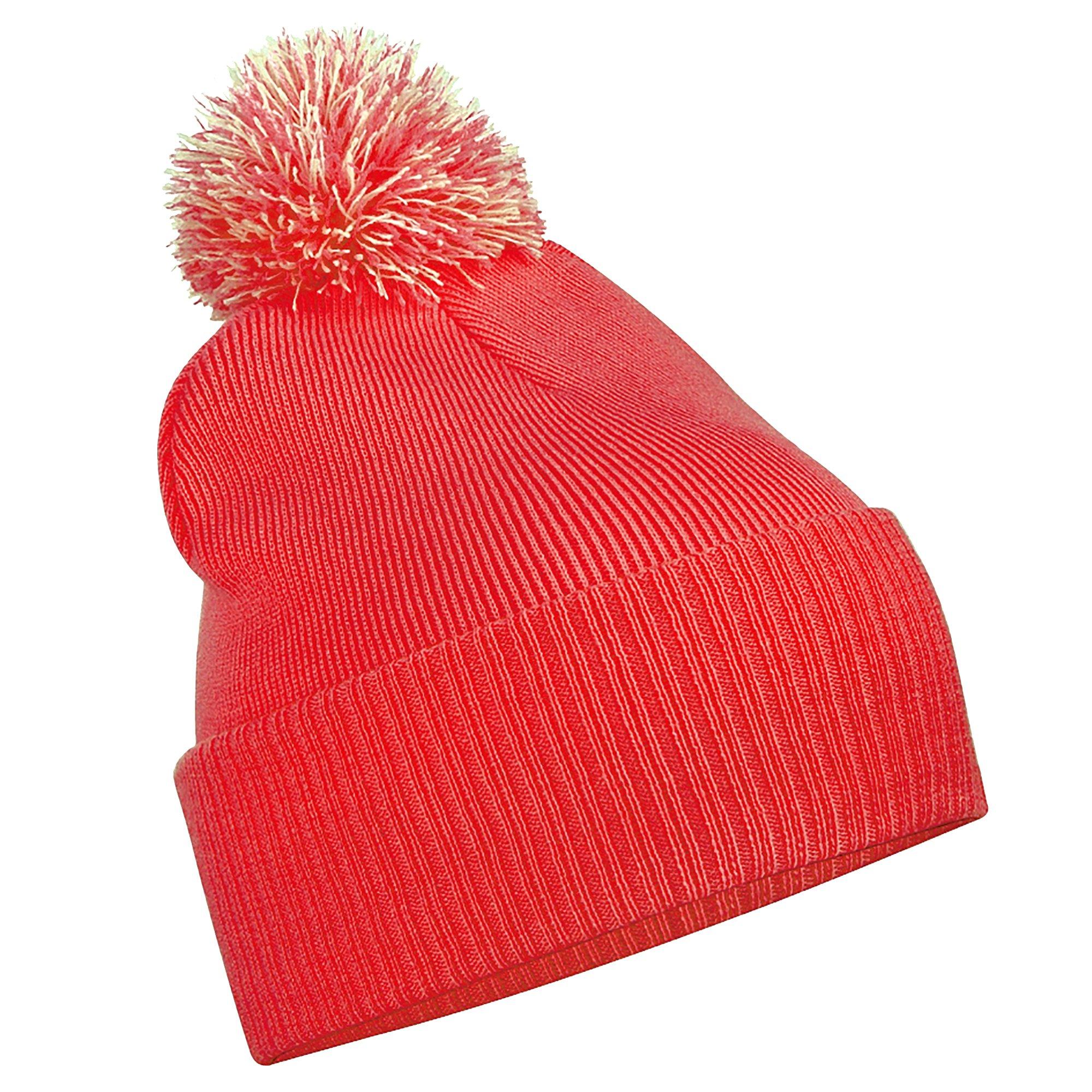 Beechfield Junior Wintermütze Duo Snowstar Schulbekleidung
