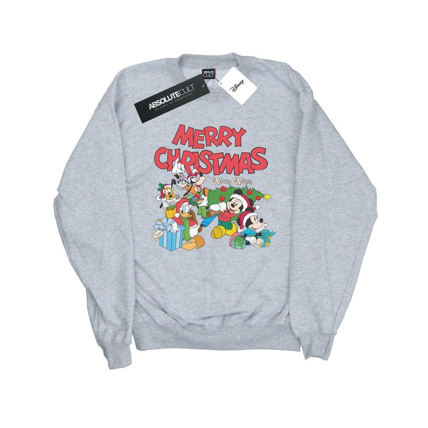 Disney Mickey Mouse And FriendsWinter Wishes Sweatshirt