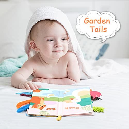 Activity-board Stoffbuch, Bilderbuch aus Stoff mit vielen Fühl- und Spieleffekten, hochwertiges Kleinkindspielzeug, Babybuch, schön gestaltetes Babyspielzeug
