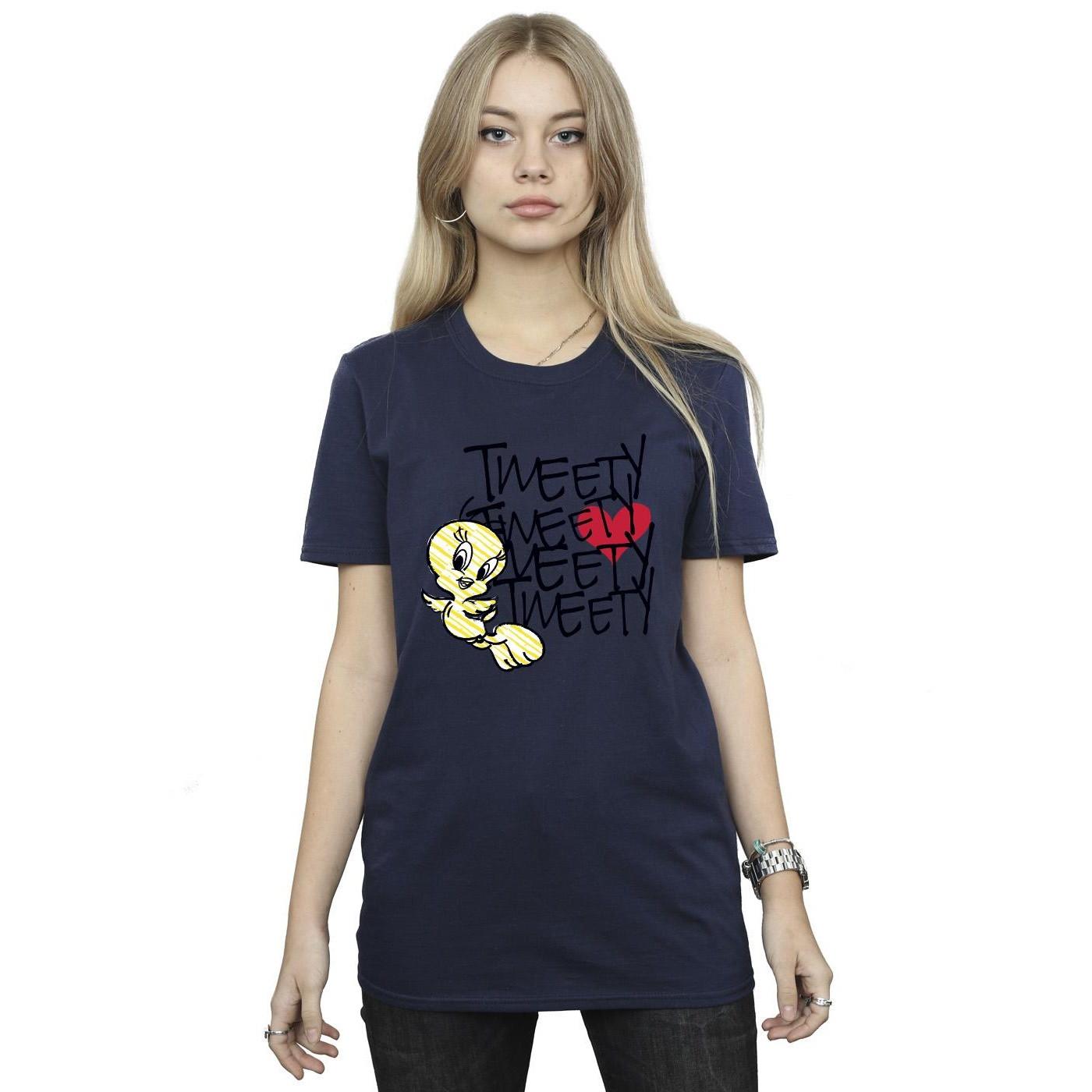 LOONEY TUNES Tweety Bird Grafik Print T-Shirt