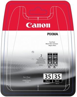 Canon CANON Twin Pack Tinte schwarz PGI-35 TWIN PIXMA iP 100 2 Stück