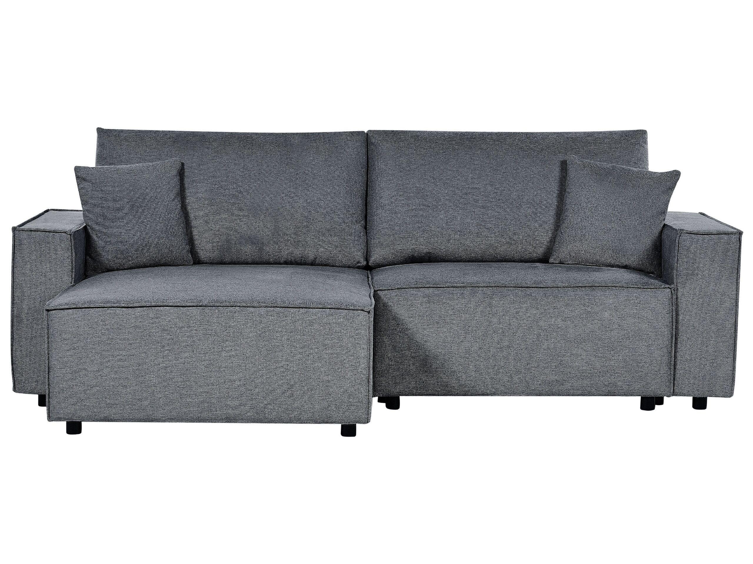 Beliani Ecksofa aus Polyester Skandinavisch KARILA