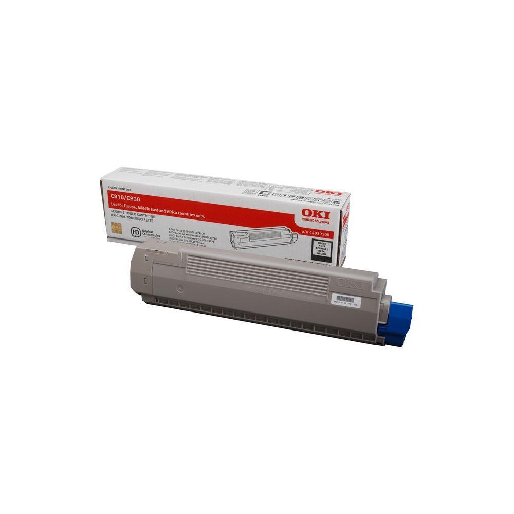OKI OKI Toner schwarz 44059108 C810/830 8000 Seiten