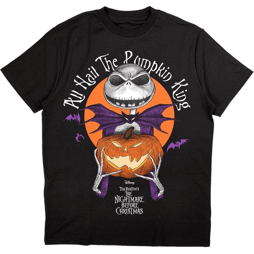 Nightmare Before Christmas All Hail the Pumpkin King T-Shirt