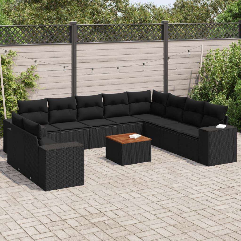 VidaXL Garten sofagarnitur poly-rattan