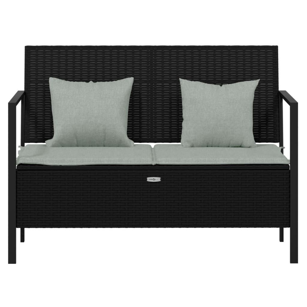 VidaXL Gartenbank poly-rattan