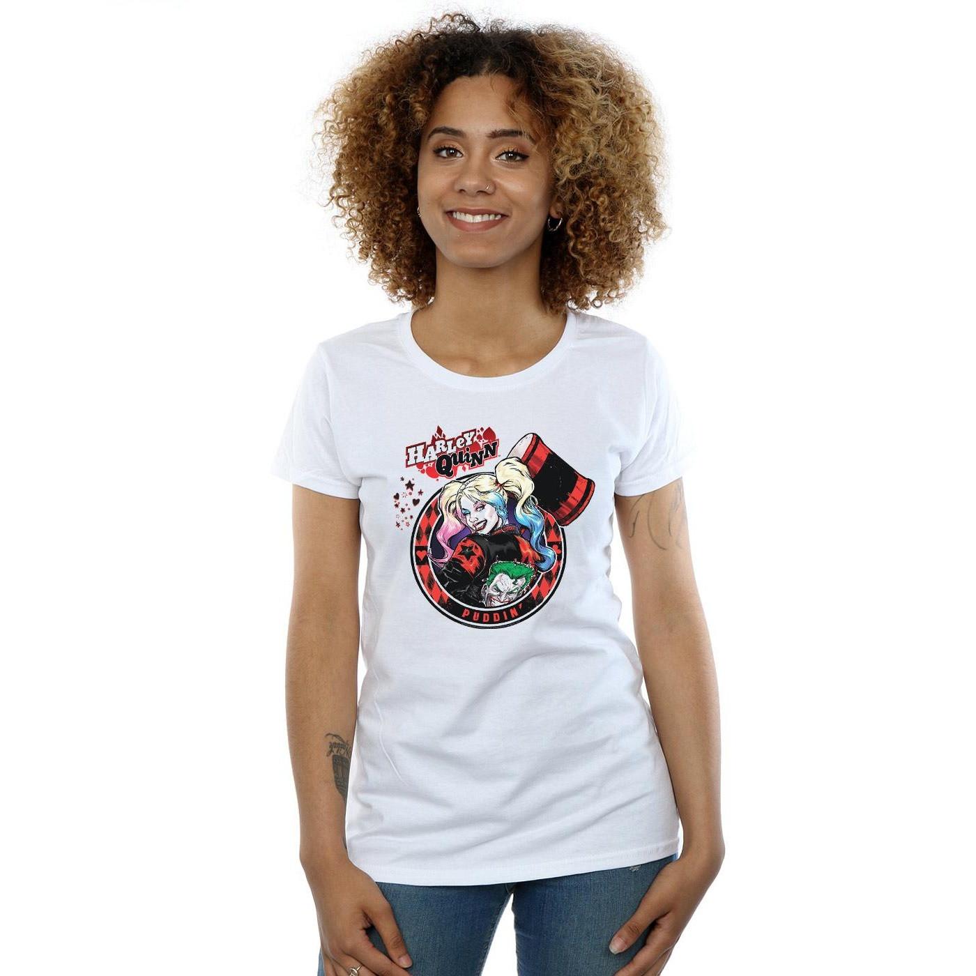 DC COMICS Harley Quinn Puddin' T-Shirt