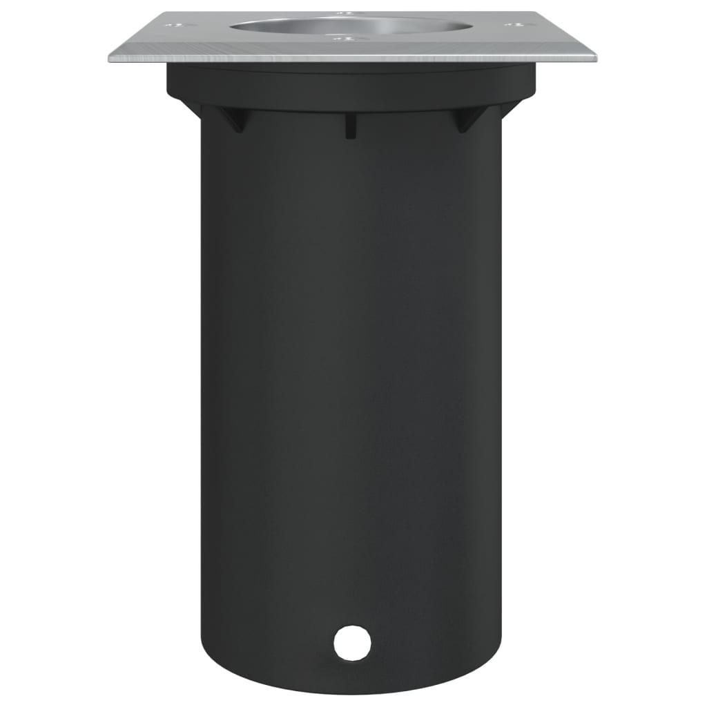 VidaXL Bodeneinbaustrahler aluminium