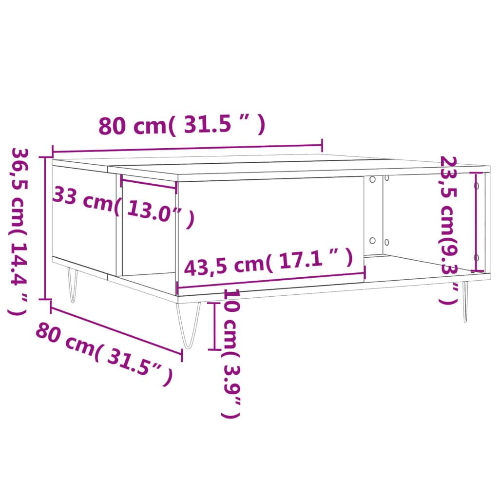 VidaXL Couchtisch holzwerkstoff
