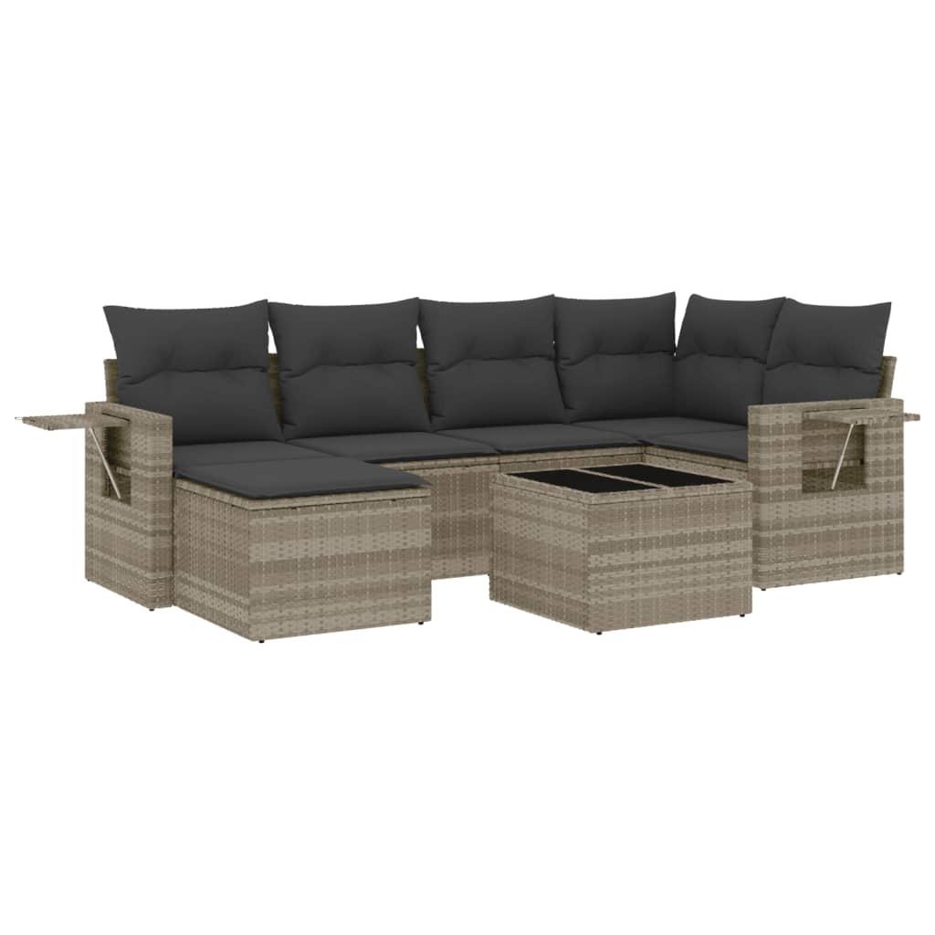 VidaXL Garten sofagarnitur poly-rattan