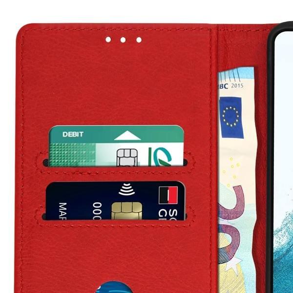 Avizar Klappetui Galaxy S22 Rot