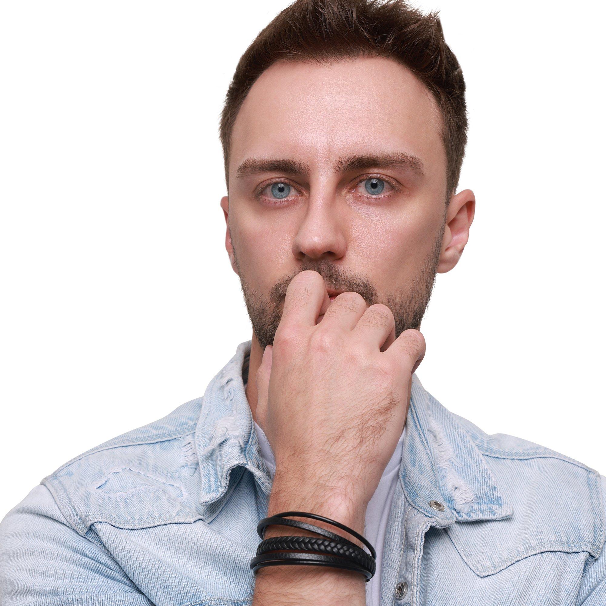 Heideman Lederarmband Joris