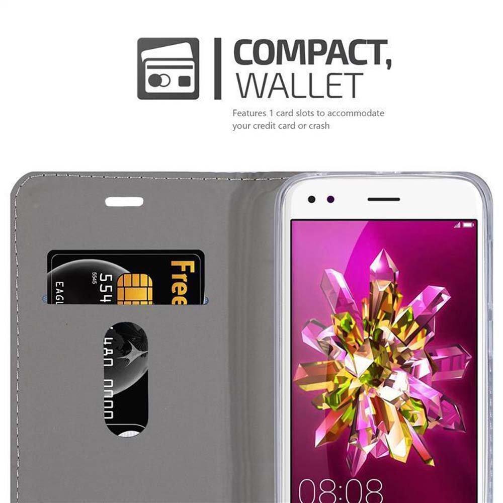 Cadorabo Hülle für Huawei Enjoy 7 Magnetverschluss, Kartenfach