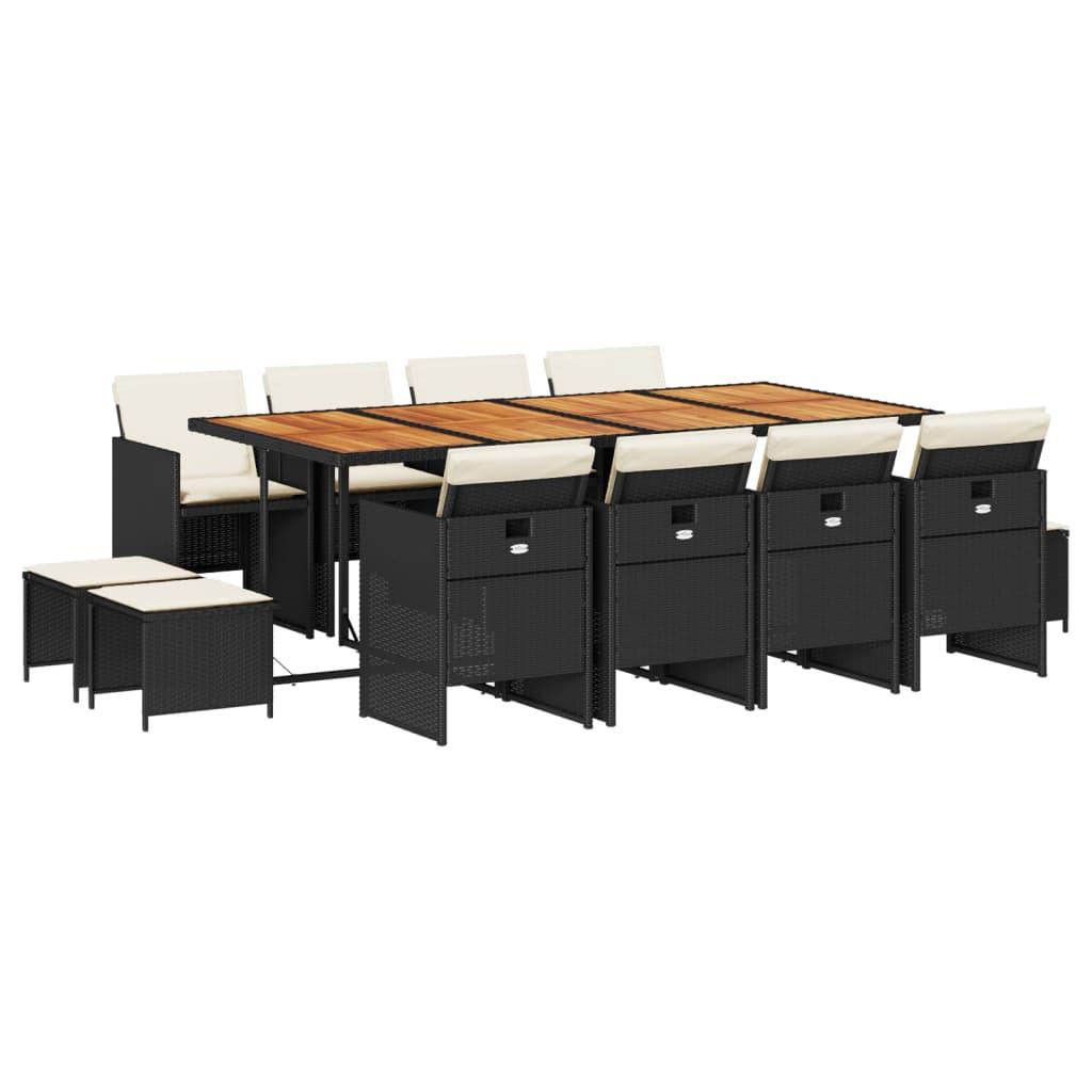 VidaXL Garten essgruppe poly-rattan