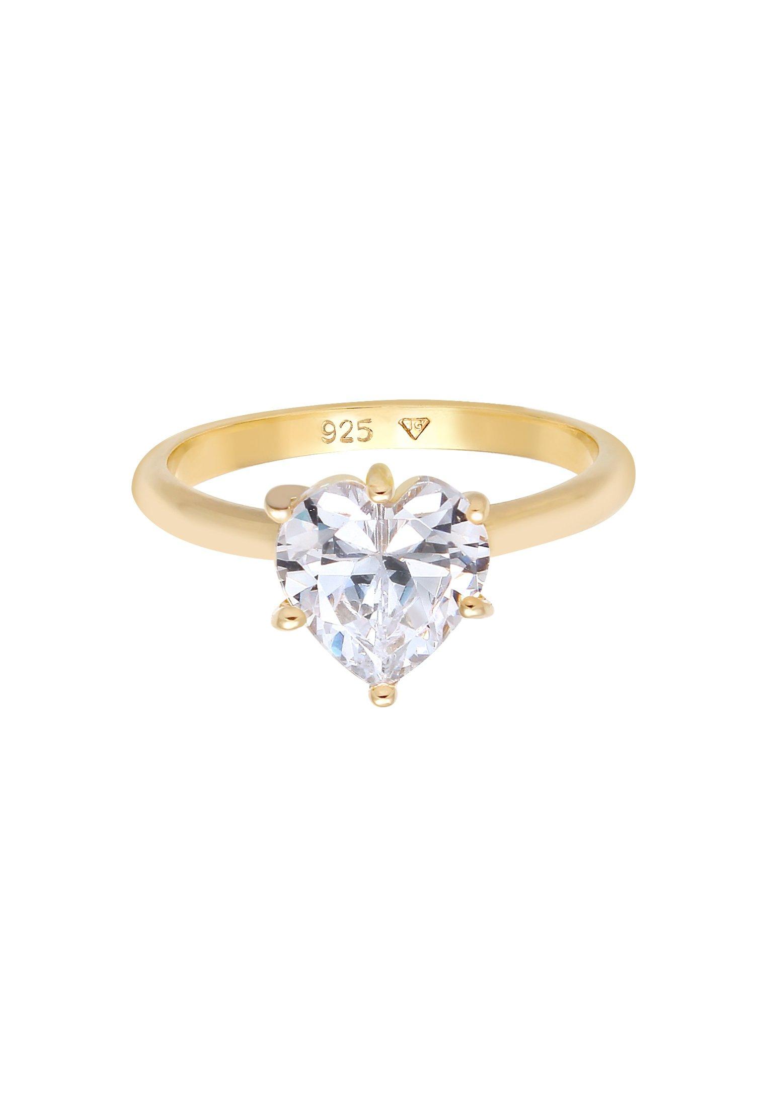 Elli Ring Herz Zirkonia