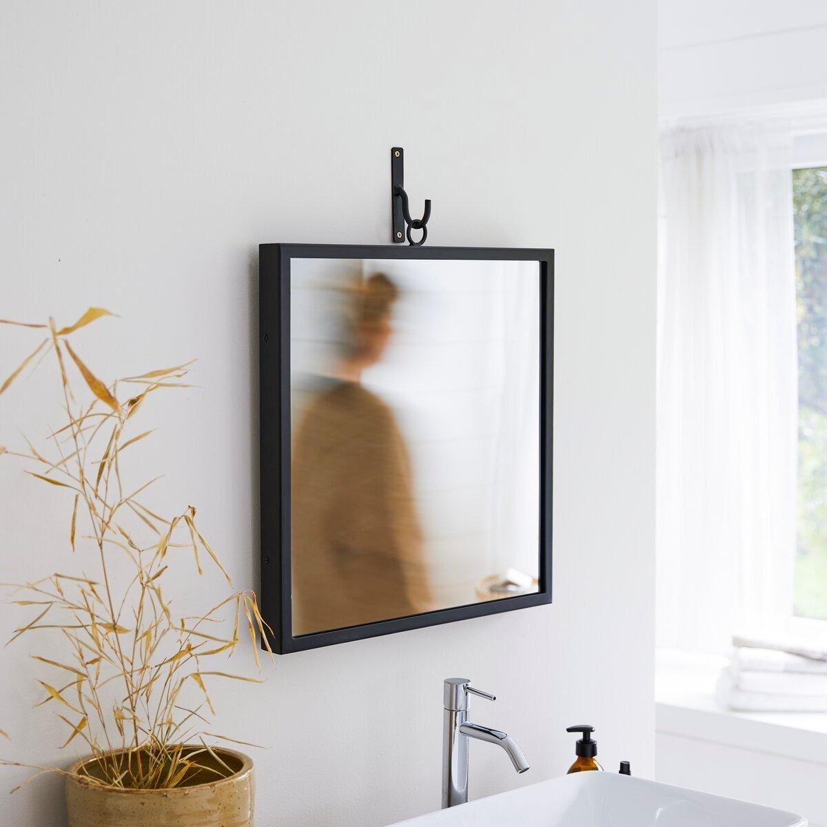 Tikamoon Spiegel aus Metall 50 cm Square
