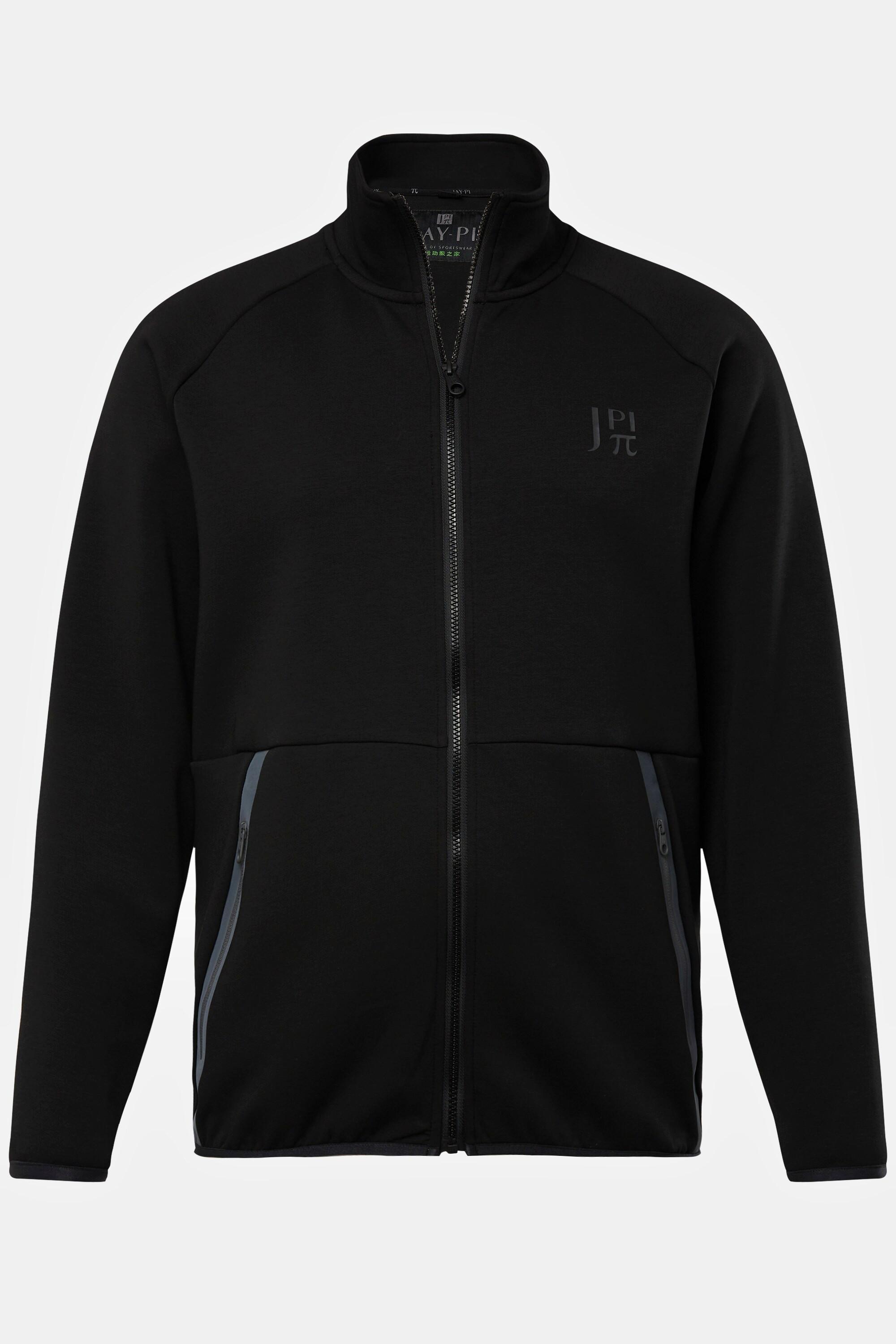 JP1880 Sweatjacke FLEXNAMIC®, Fitness, Stehkragen, Zipptaschen