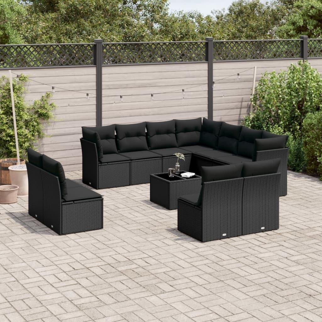 VidaXL Garten sofagarnitur poly-rattan