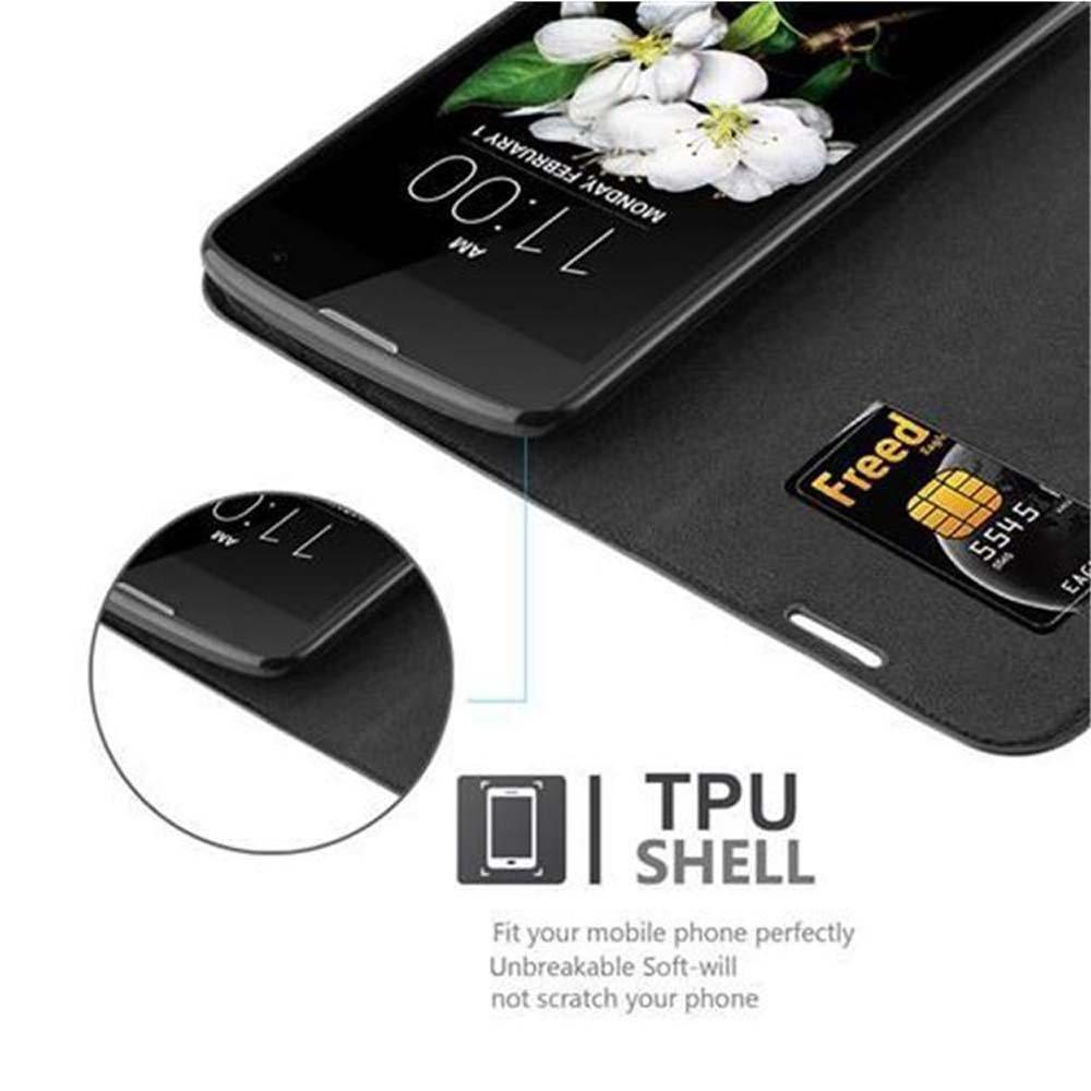 Cadorabo Hülle für LG K7 2017 Magnetverschluss, Kartenfach
