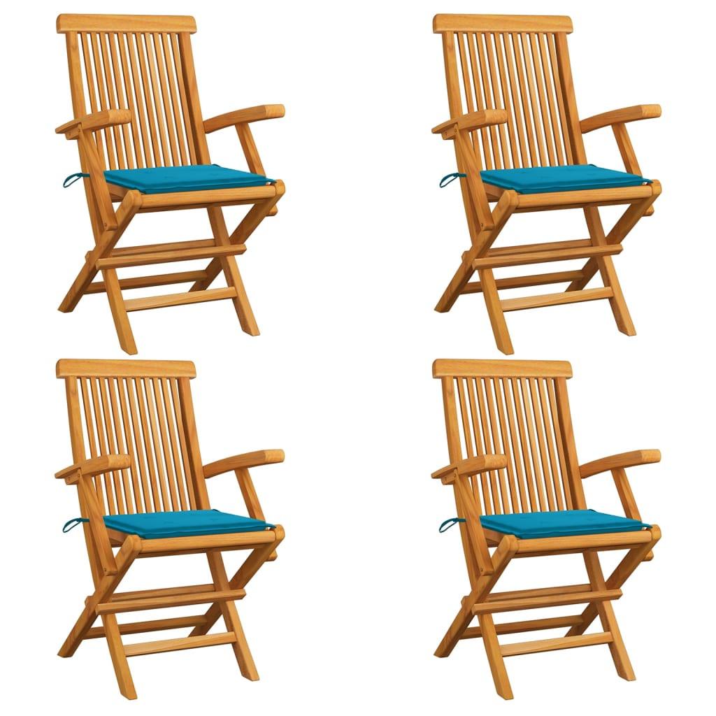 VidaXL Gartenstuhl teak