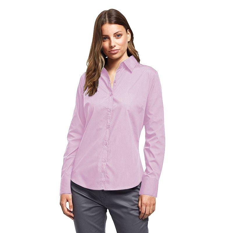 PREMIER Langärmlige Button-Down Bluse
