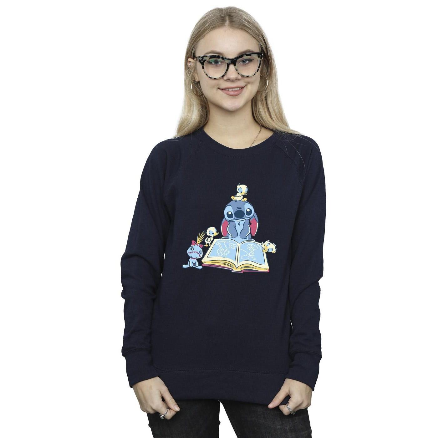 Disney Reading Reading A Book Sweatshirt