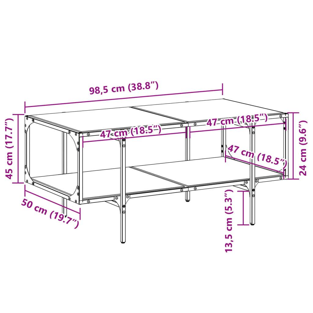 VidaXL Couchtisch holzwerkstoff