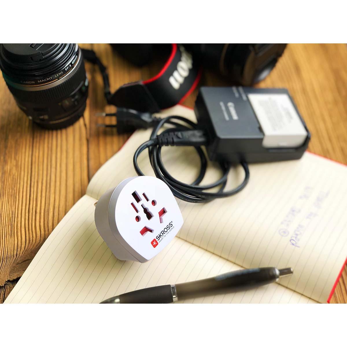 Nedis Rese Adapter Welt-zu-UK Jordad