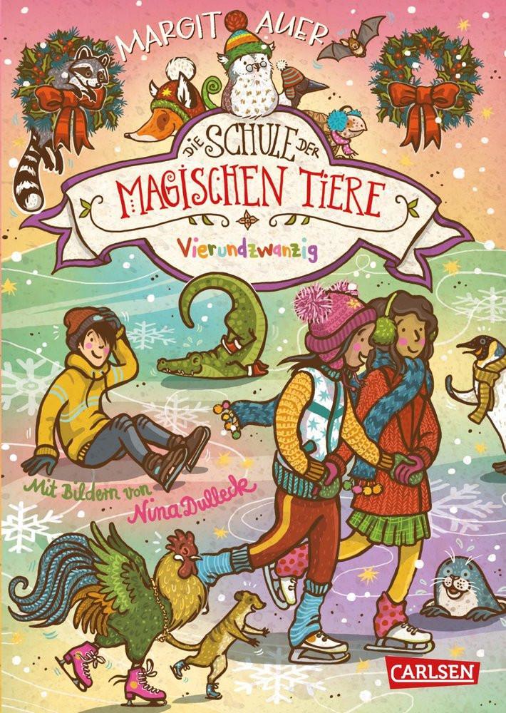 Die Schule der magischen Tiere 15: Vierundzwanzig Auer, Margit; Dulleck, Nina (Illustrationen) Gebundene Ausgabe