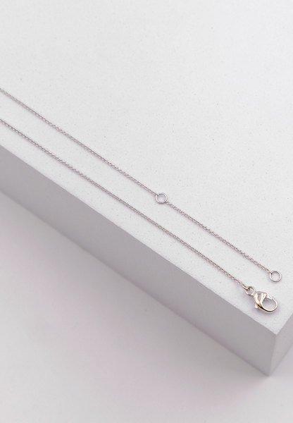MUAU Schmuck Collier Weissgold 750 Akoya Perle 5.5-6mm Brillant 0.06ct.