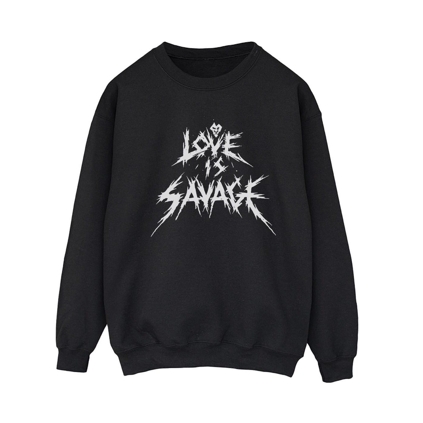 Disney Love Is Savage Sweatshirt