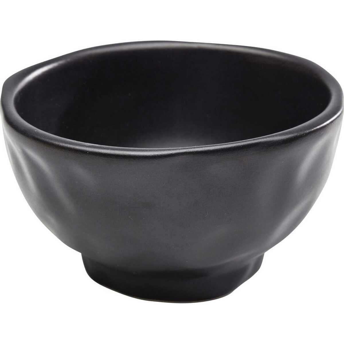KARE Design Schale Organic Black rund 15