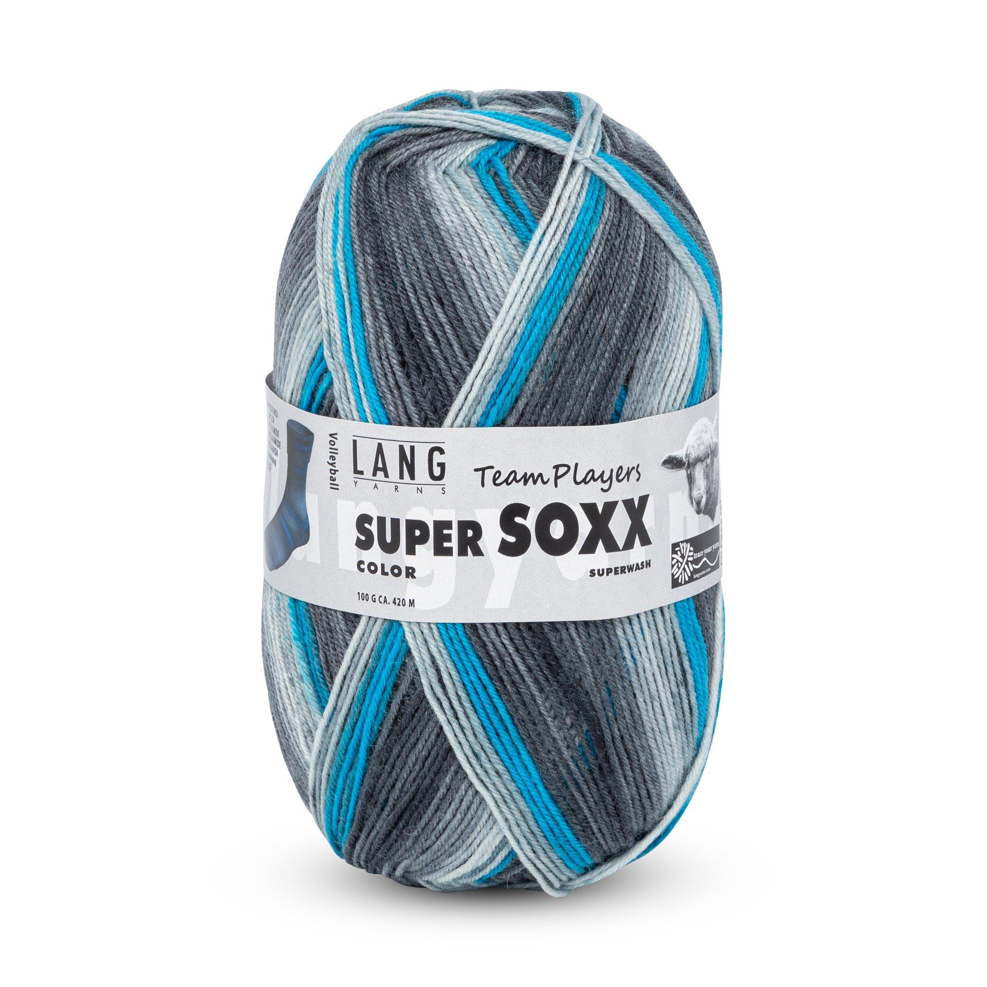 LANG Sockenwolle SUPER SOXX COLOR 4-FACH