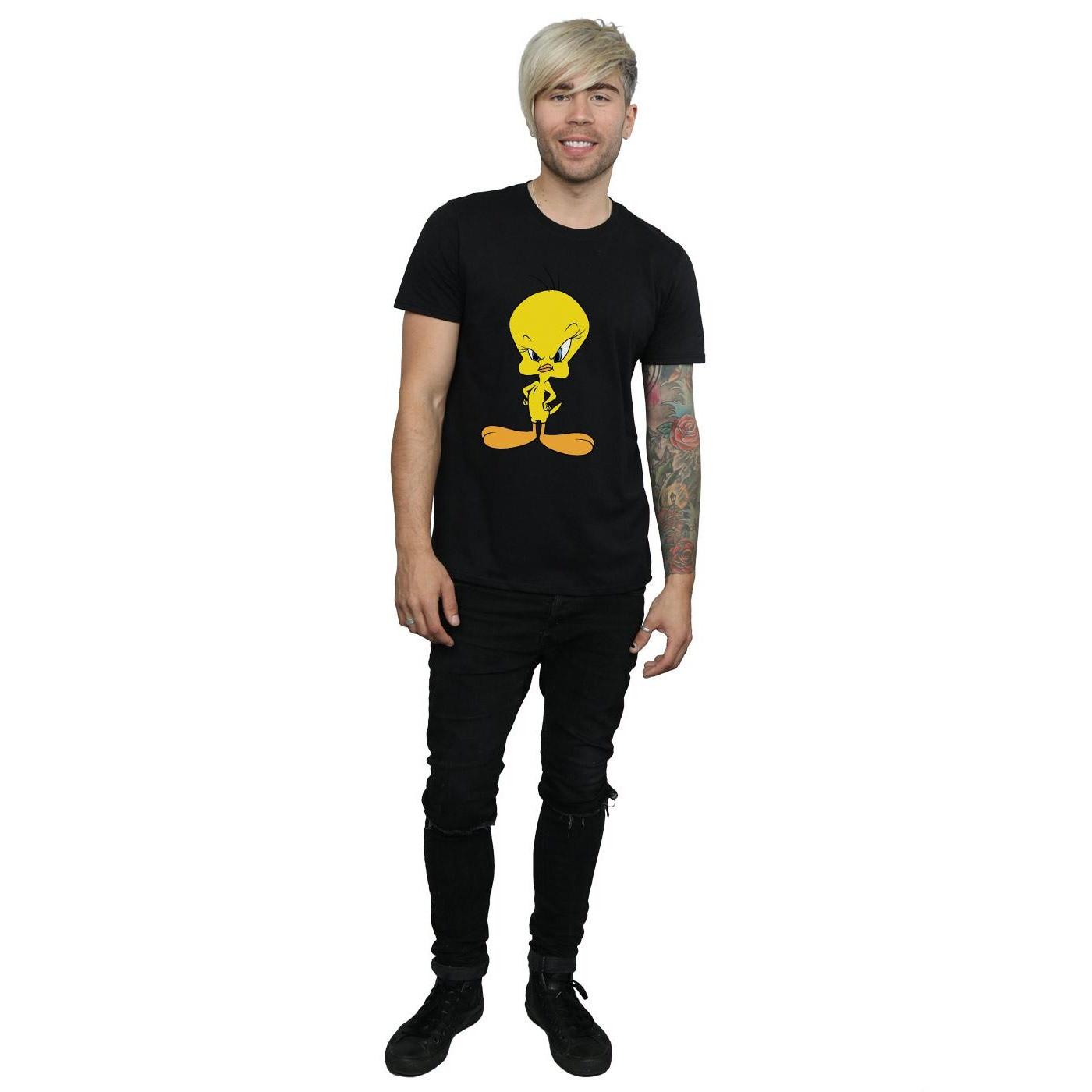 LOONEY TUNES Tweety Bird Angry Print T-Shirt