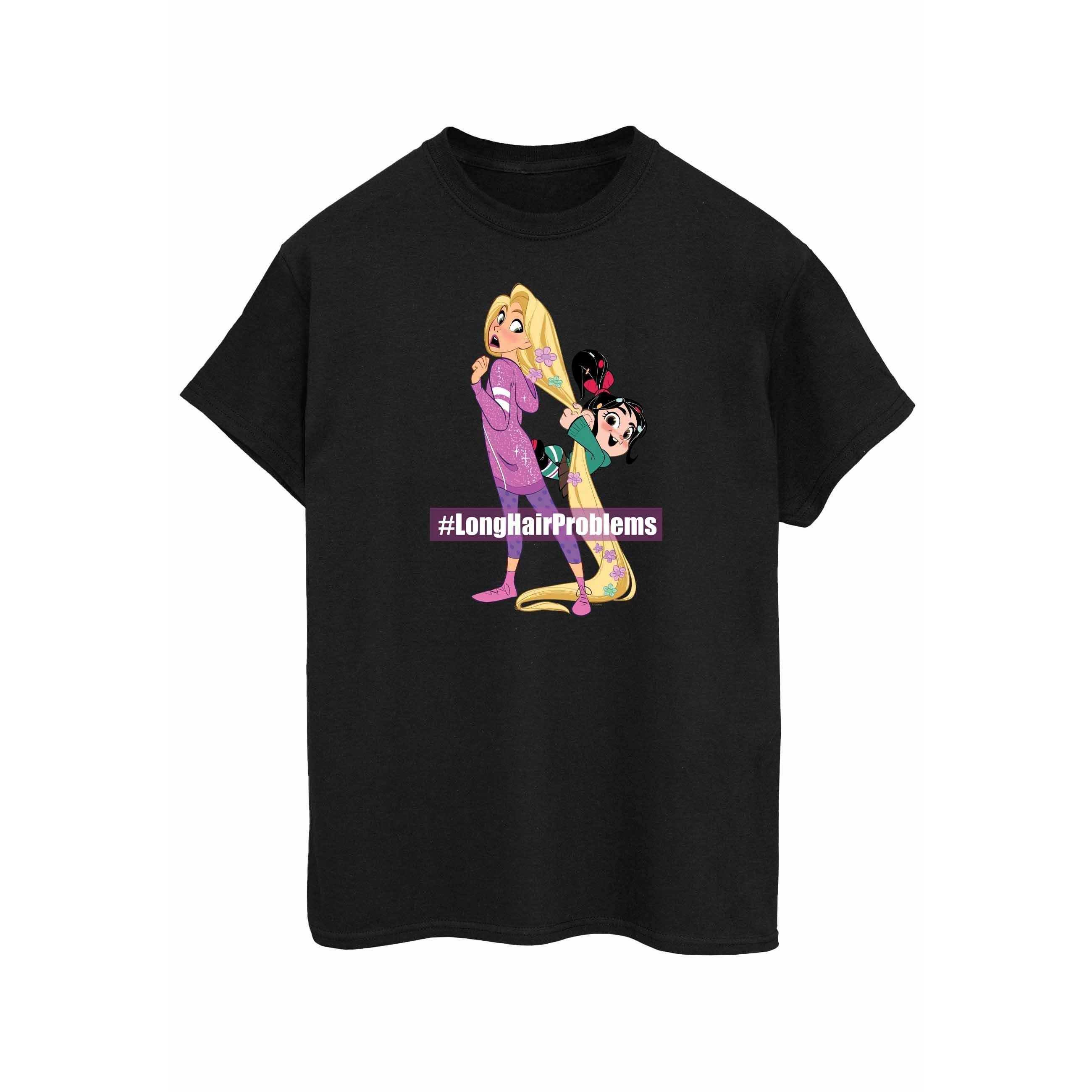 Disney Wreck It Ralph Long Hair Problems T-Shirt