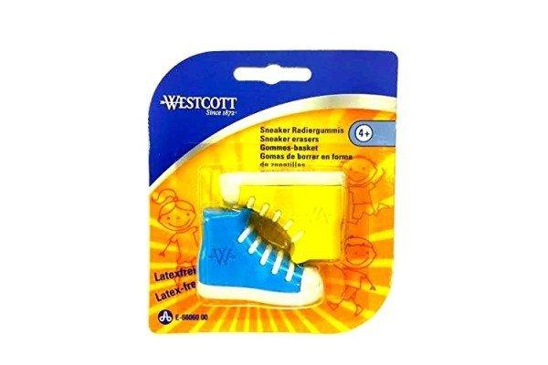 WESTCOTT WESTCOTT Radierer Sneaker E-6606000 farbig ass. 2 Stück