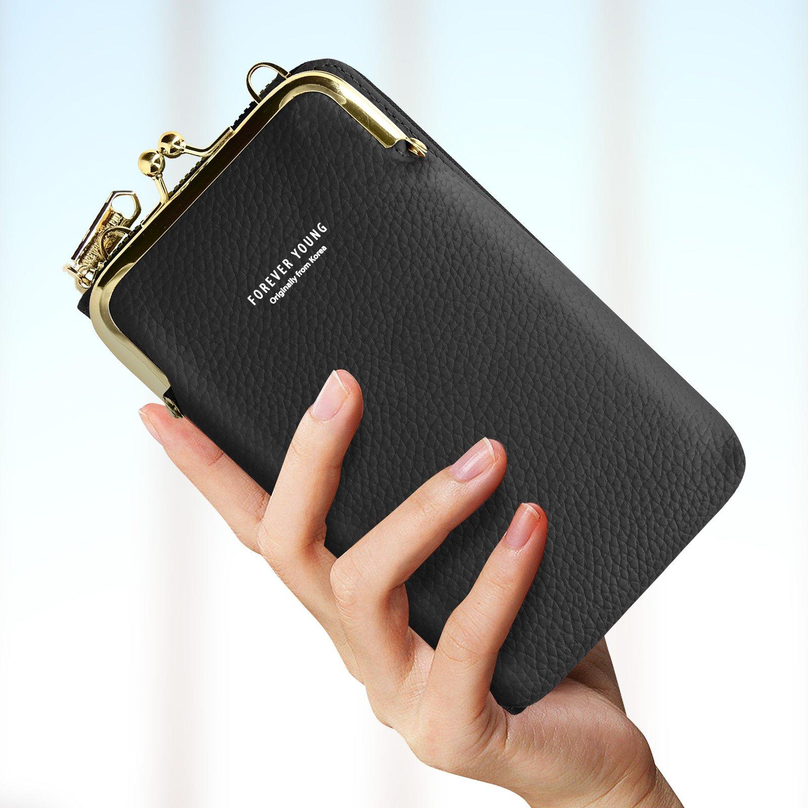 Avizar Kunstledertasche mit Schulterriemen